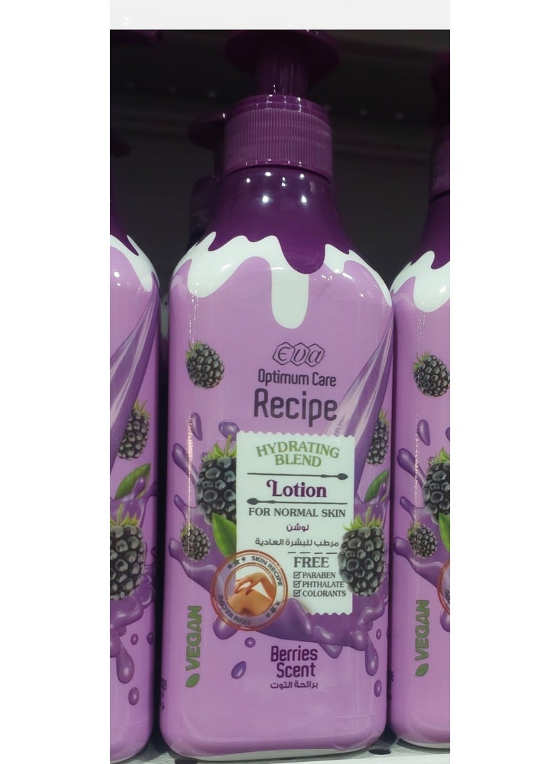 eva lotion for NORMAL skin Berries scent 370ml